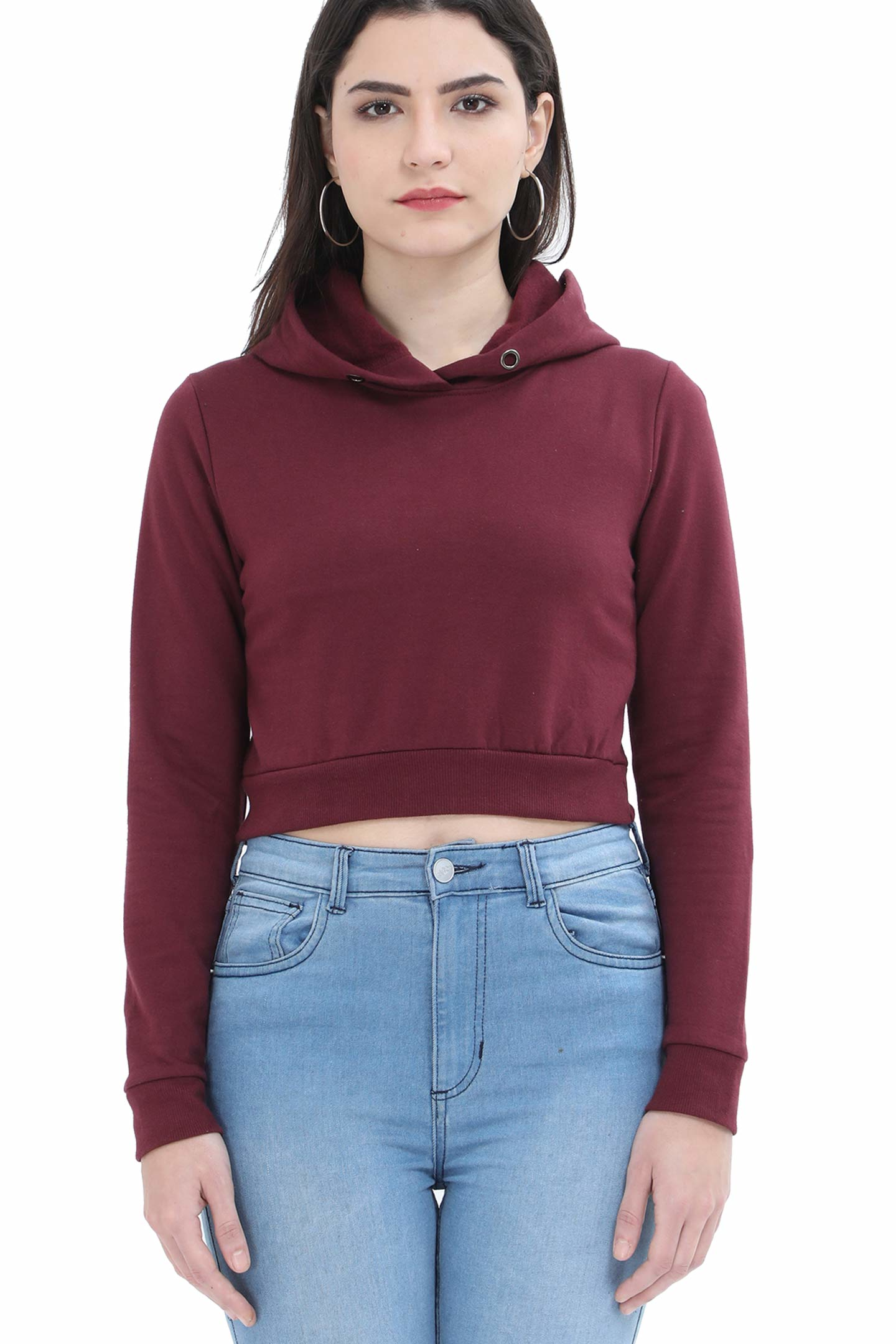 Crop Hoodies - Plain