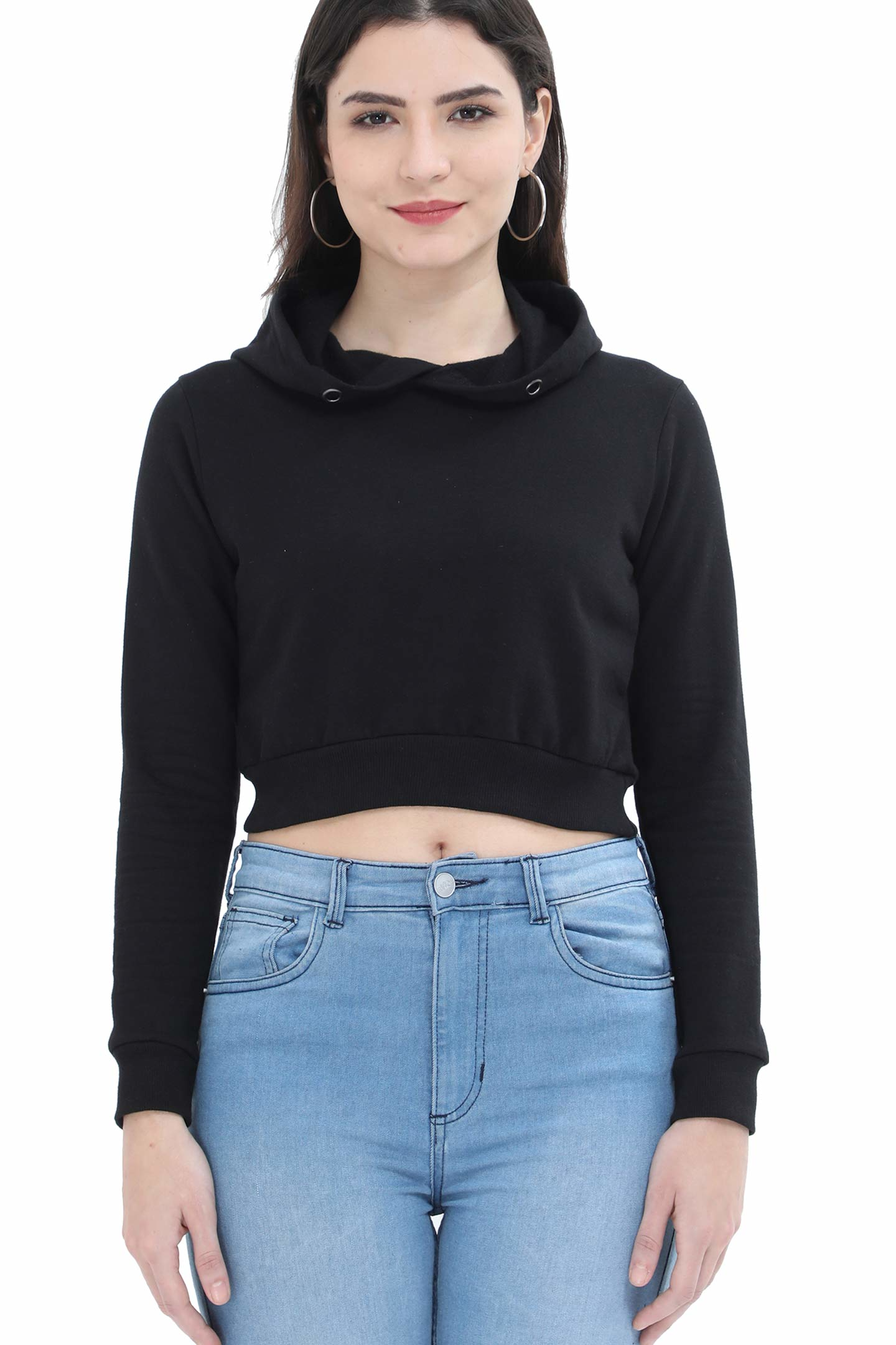 Crop Hoodies - Plain