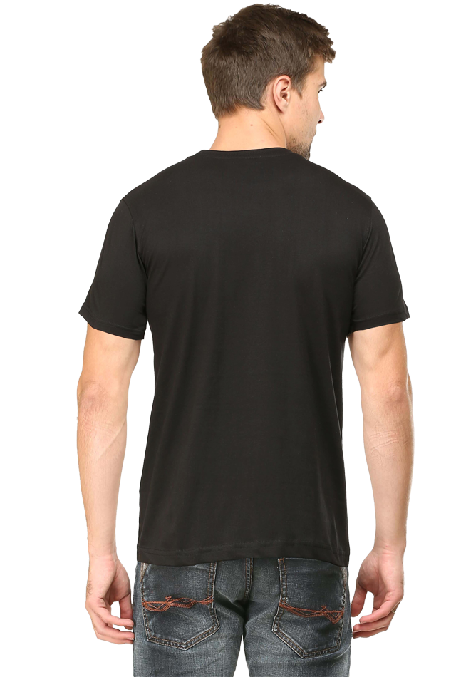 Male Vneck Half Sleeve - Stars Traveller