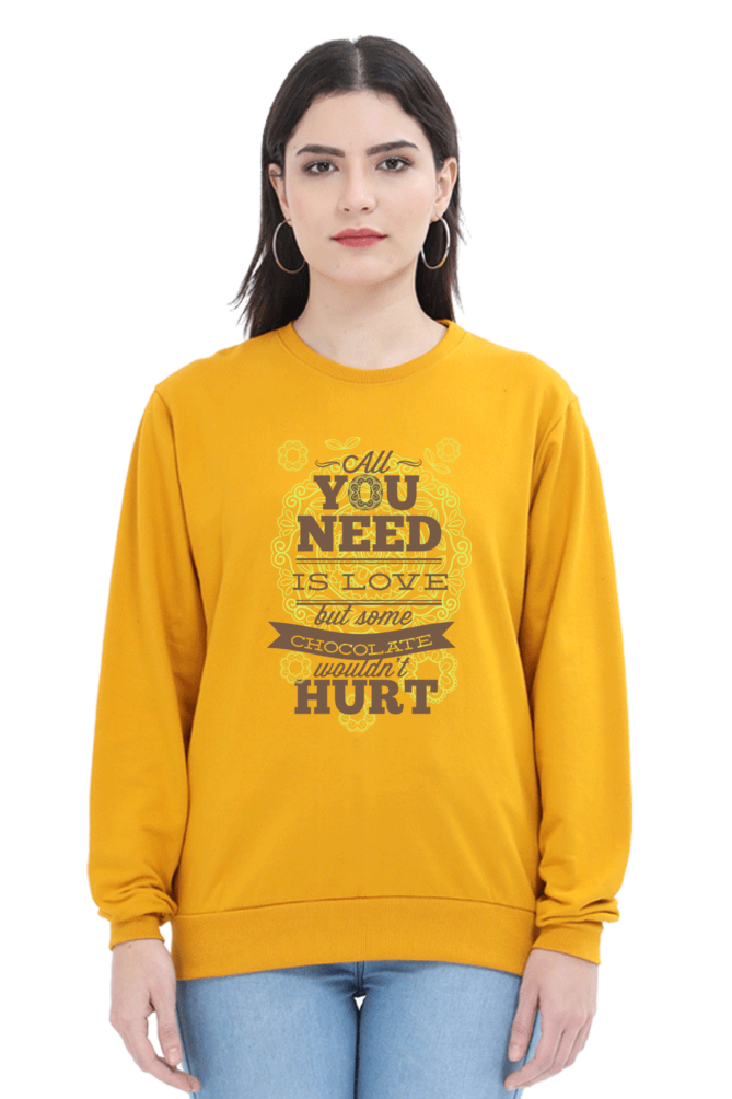 Sweatshirts - All You Need is Love