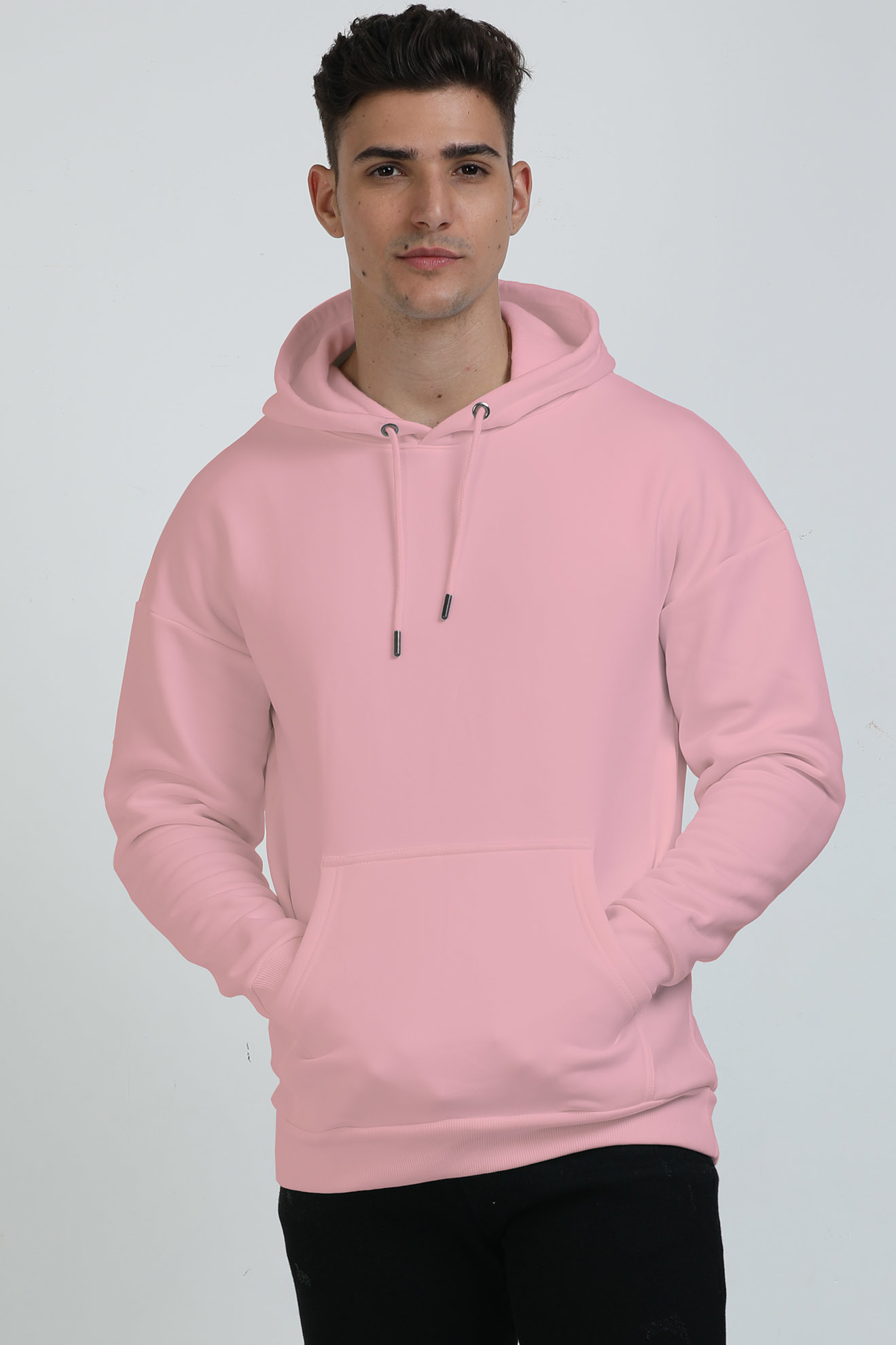 Unisex Oversized Hooded Sweatshirt - Plain Colors