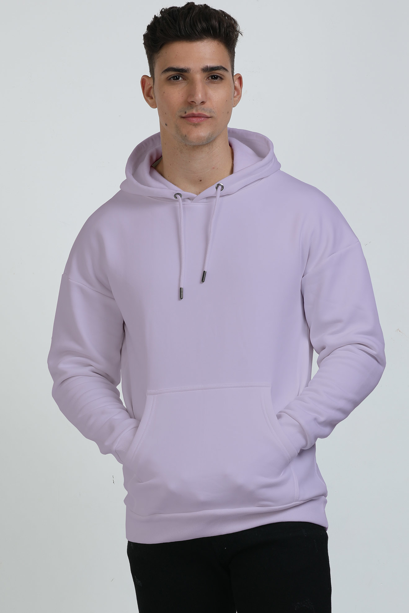 Unisex Oversized Hooded Sweatshirt - Plain Colors