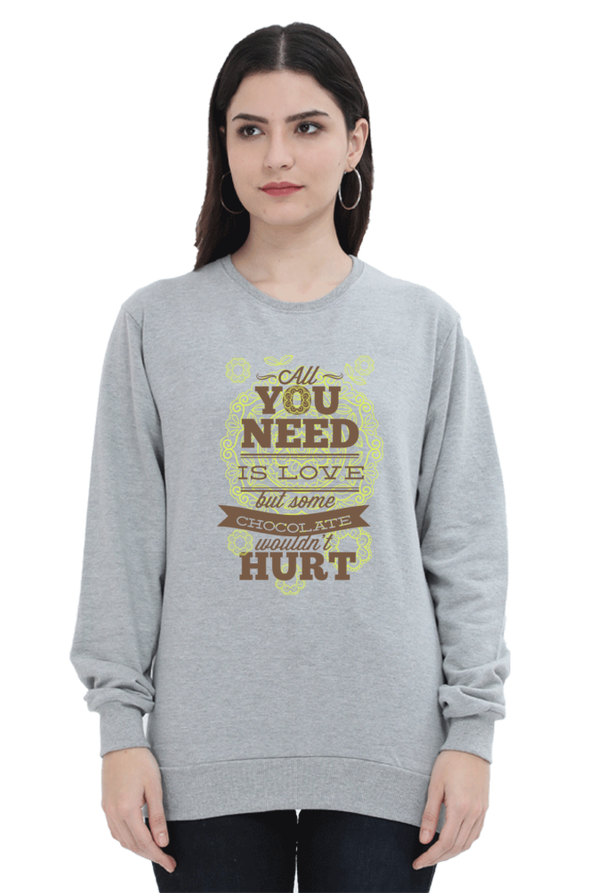 Sweatshirts - All You Need is Love