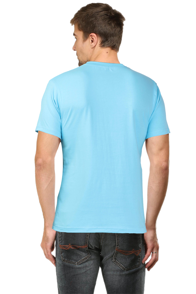 Male Round Neck Half Sleeve - Type Of Gamers