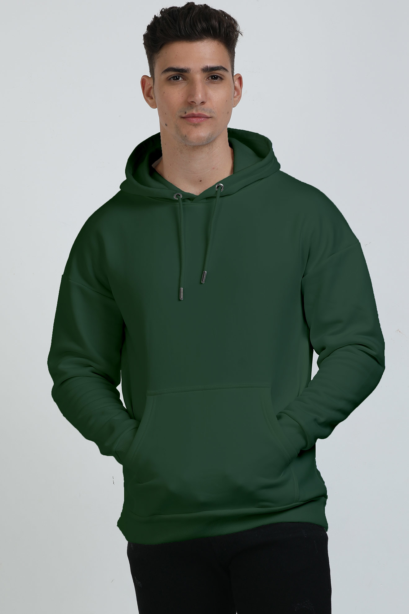 Unisex Oversized Hooded Sweatshirt - Plain Colors